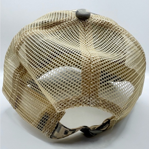 US Flag Camo Baseball Cap with Detachable Flag - Unisex Outdoor Hat - Picture 5 of 6